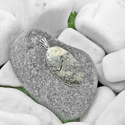 Natural Porcelain Jasper Pendant P-1001 SDP118406