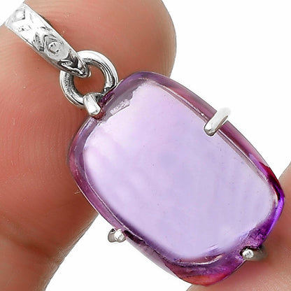 Natural Amethyst Cab - Brazil Pendant P-1013 SDP118464