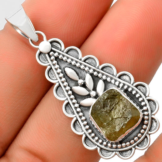 Natural Rare Kornerupine Rough Pendant P-1033 SDP118620