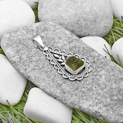 Natural Rare Kornerupine Rough Pendant P-1033 SDP118620