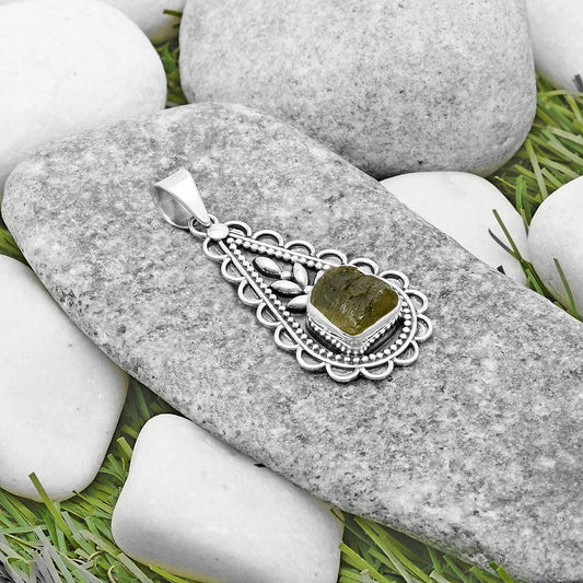 Natural Rare Kornerupine Rough Pendant P-1033 SDP118620