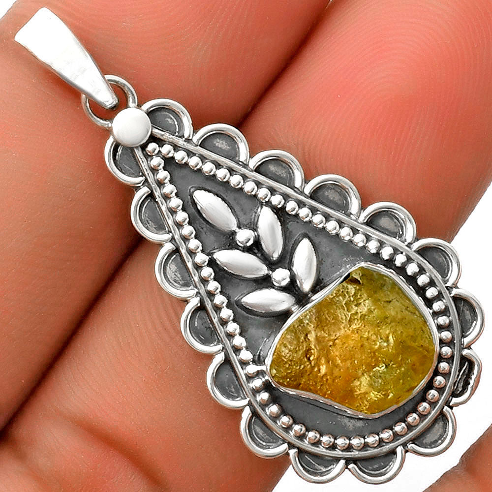 Natural Rare Kornerupine Rough Pendant P-1033 SDP118636