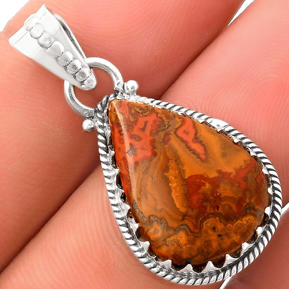 Natural Rare Cady Mountain Agate Pendant P-1515 SDP118697
