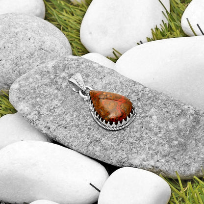 Natural Rare Cady Mountain Agate Pendant P-1515 SDP118719