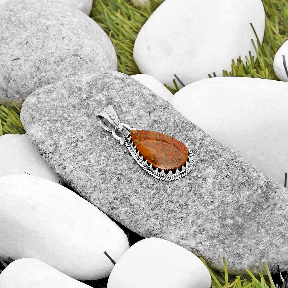 Natural Rare Cady Mountain Agate Pendant P-1515 SDP118728