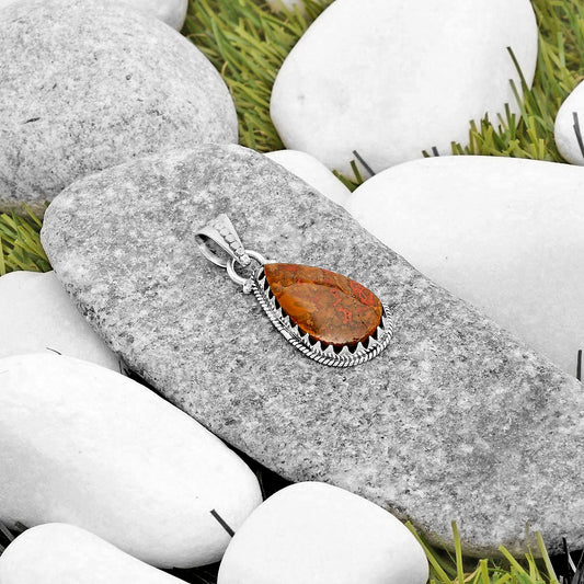 Natural Rare Cady Mountain Agate Pendant P-1515 SDP118728