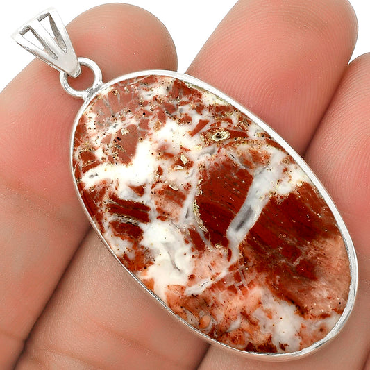 Natural Rosetta Picture Jasper Pendant P-1001 SDP118953