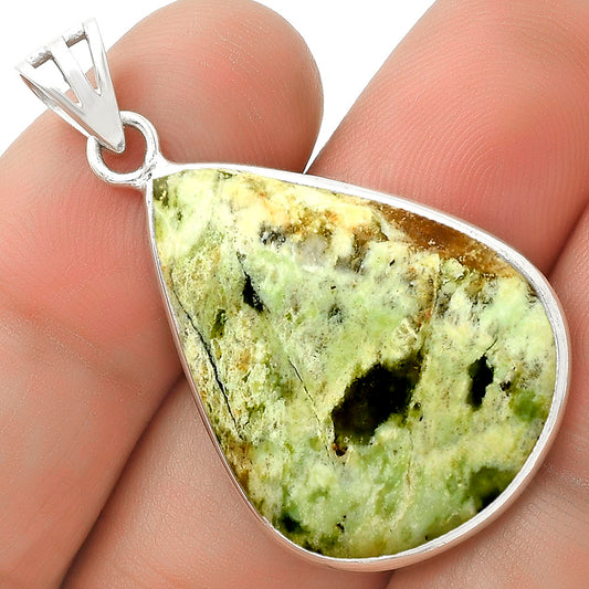 Natural Chrome Chalcedony Pendant P-1001 SDP119012