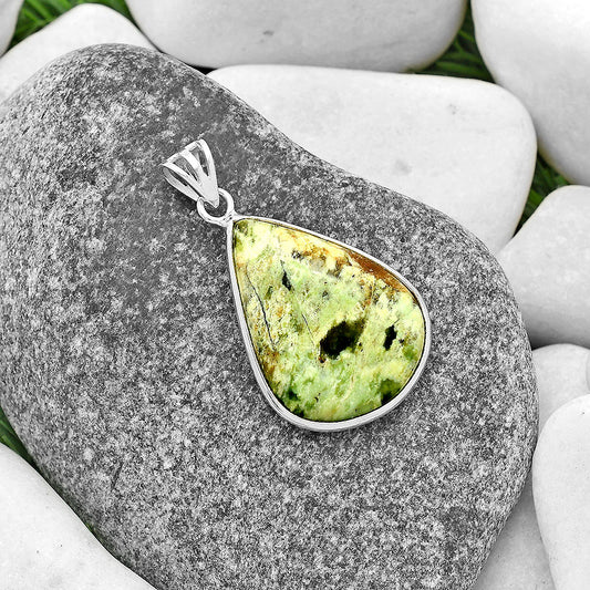 Natural Chrome Chalcedony Pendant P-1001 SDP119012