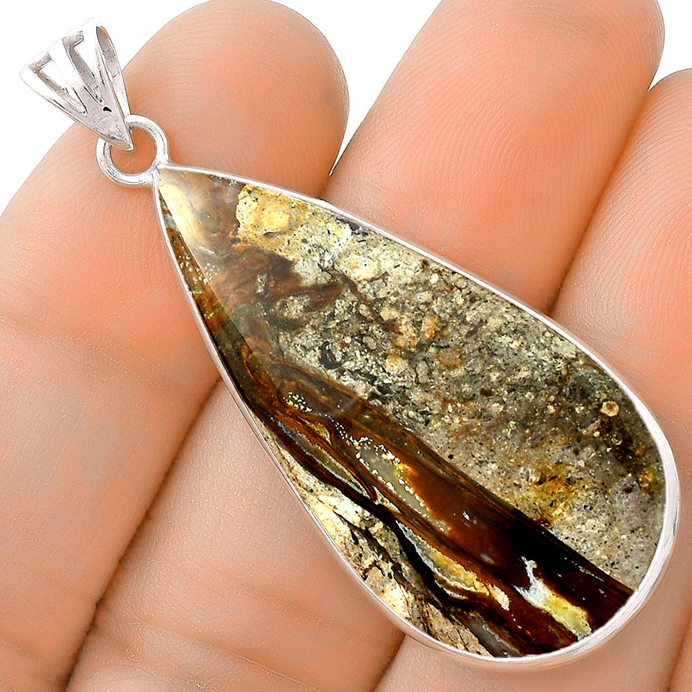 Natural Rock Calcy Pendant P-1001 SDP119023