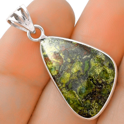 Dragon Blood Stone - South Africa Pendant P-1001 SDP119027