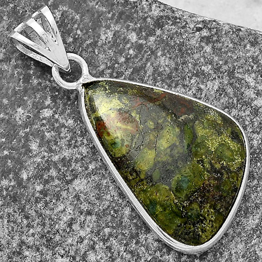 Dragon Blood Stone - South Africa Pendant P-1001 SDP119027