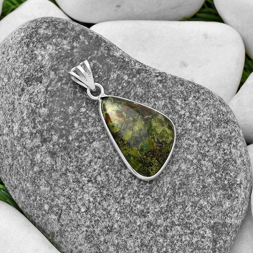 Dragon Blood Stone - South Africa Pendant P-1001 SDP119027