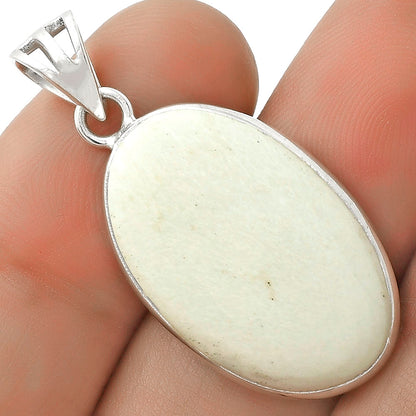 Natural White Scolecite Pendant P-1001 SDP119067