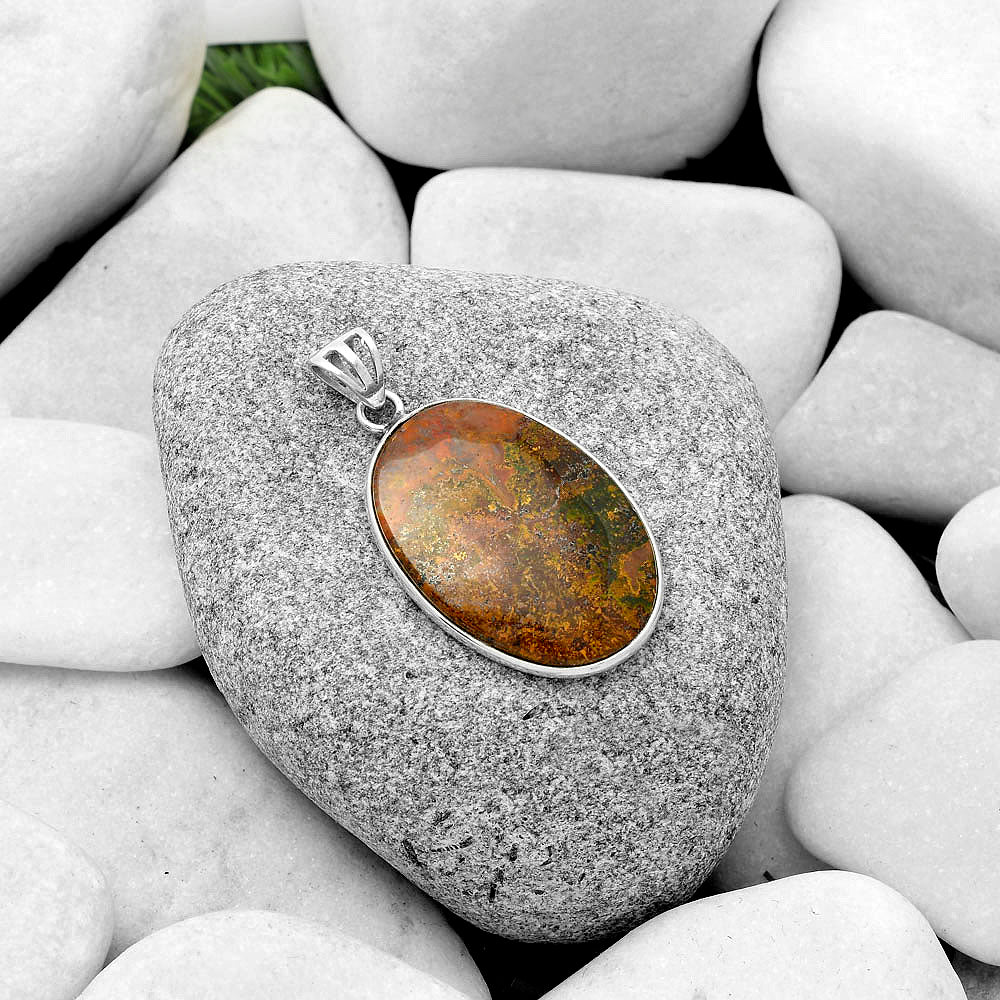 Natural Rare Cady Mountain Agate Pendant P-1001 SDP119083
