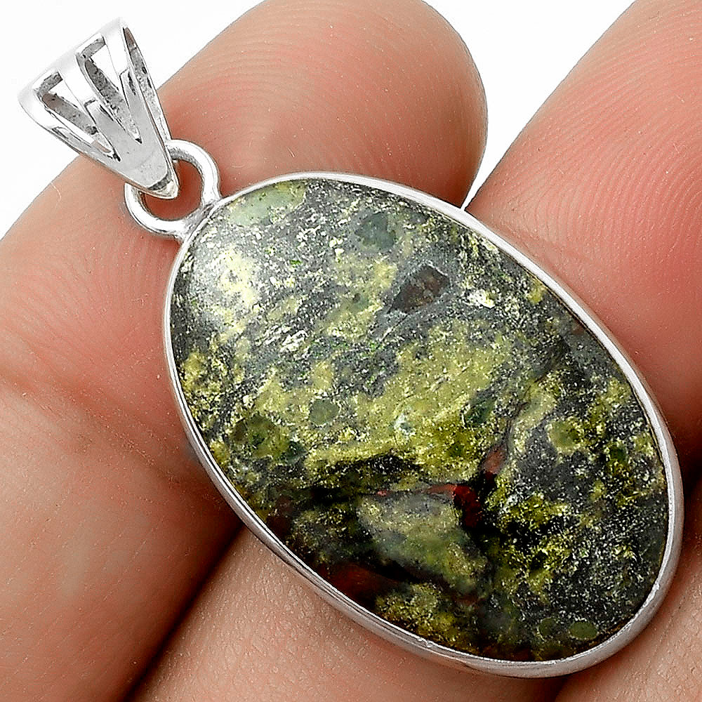 Dragon Blood Stone - South Africa Pendant P-1001 SDP119105