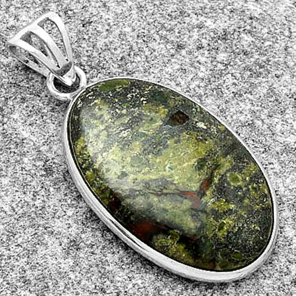 Dragon Blood Stone - South Africa Pendant P-1001 SDP119105