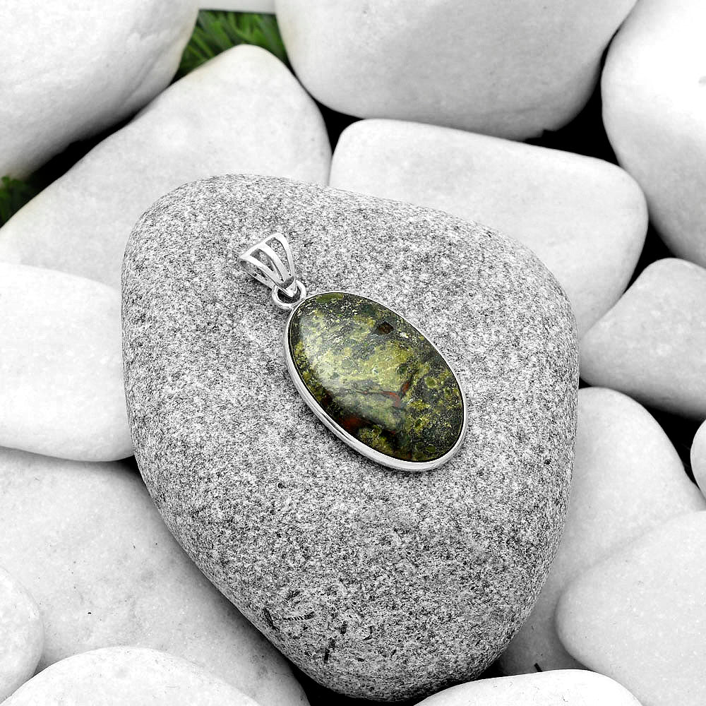Dragon Blood Stone - South Africa Pendant P-1001 SDP119105