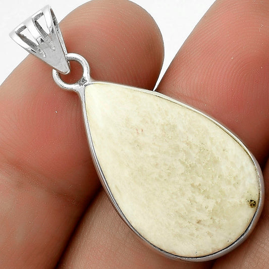 Natural White Scolecite Pendant P-1001 SDP119118