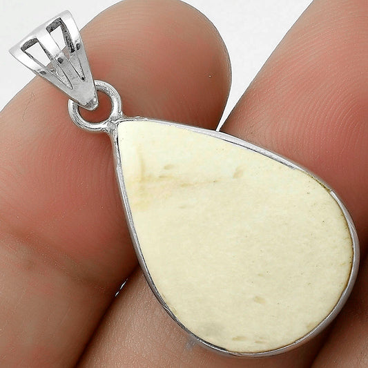 Natural White Scolecite Pendant P-1001 SDP119138