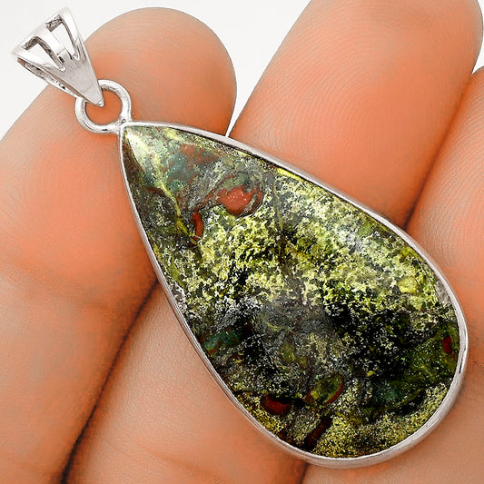 Dragon Blood Stone - South Africa Pendant P-1001 SDP119159