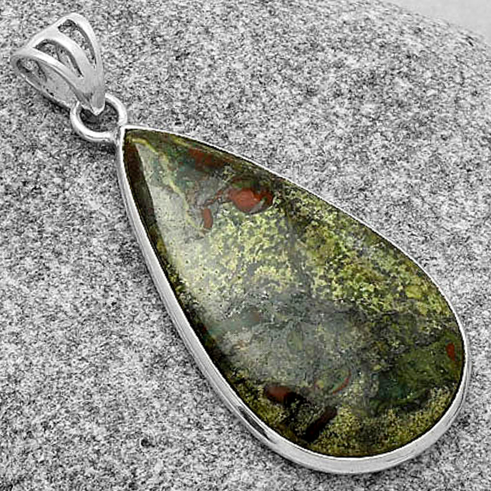 Dragon Blood Stone - South Africa Pendant P-1001 SDP119159