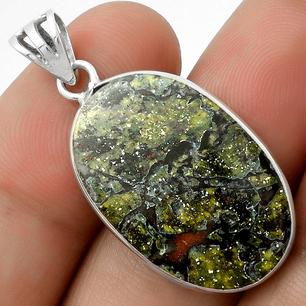 Dragon Blood Stone - South Africa Pendant P-1001 SDP119162