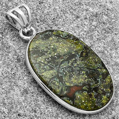 Dragon Blood Stone - South Africa Pendant P-1001 SDP119162