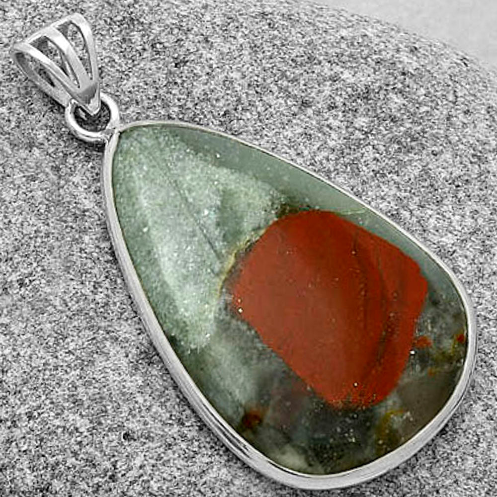 Natural Australian Blood Stone Pendant P-1001 SDP119219