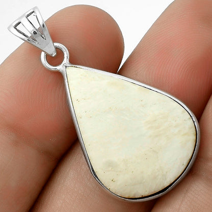 Natural White Scolecite Pendant P-1001 SDP119224