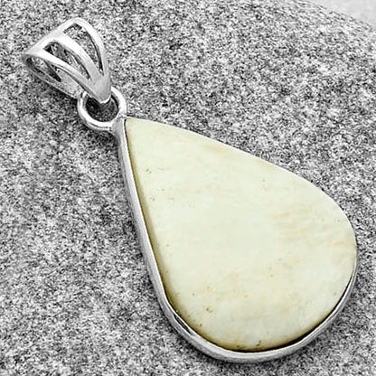 Natural White Scolecite Pendant P-1001 SDP119224