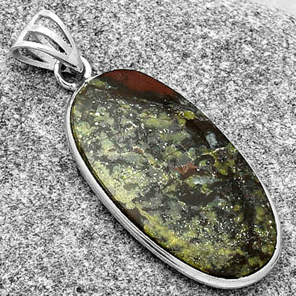 Dragon Blood Stone - South Africa Pendant P-1001 SDP119227