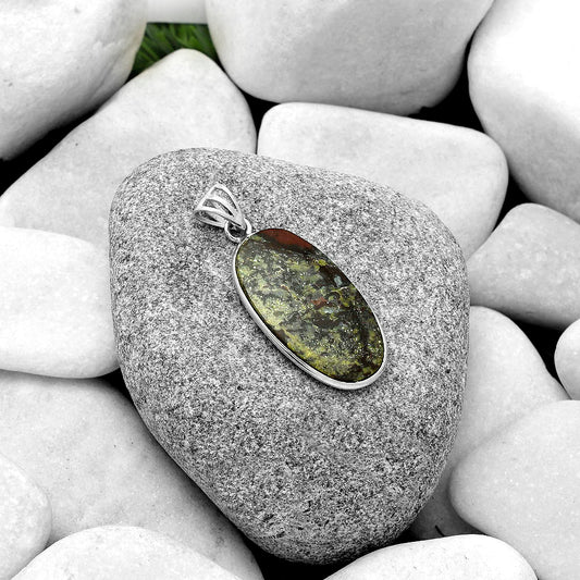 Dragon Blood Stone - South Africa Pendant P-1001 SDP119227