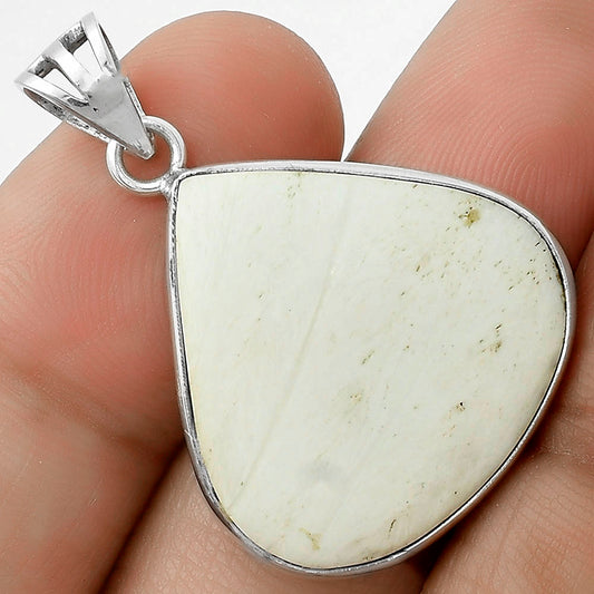 Natural White Scolecite Pendant P-1001 SDP119326