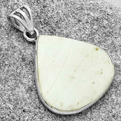 Natural White Scolecite Pendant P-1001 SDP119326