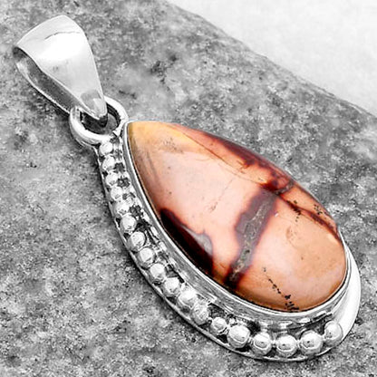 Natural Indian Paint Gemstone Pendant P-1326 SDP119734