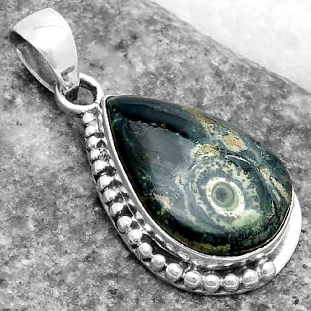 Natural Star Galaxy Jasper Pendant P-1326 SDP119737
