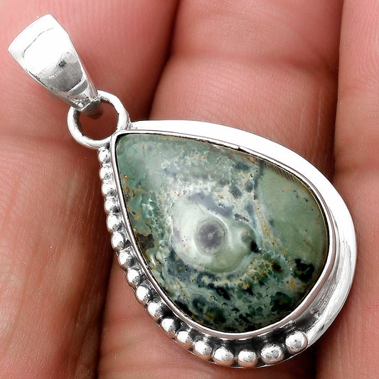 Natural Star Galaxy Jasper Pendant P-1326 SDP119740