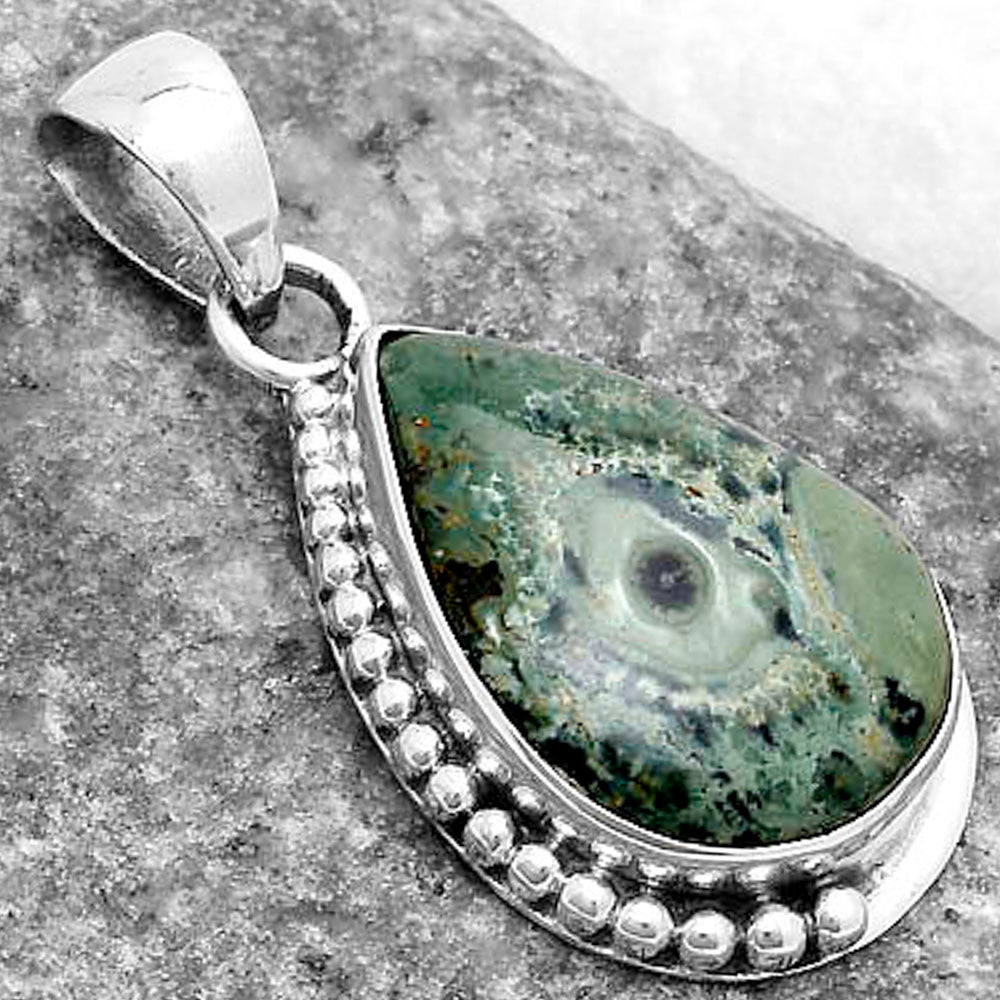 Natural Star Galaxy Jasper Pendant P-1326 SDP119740