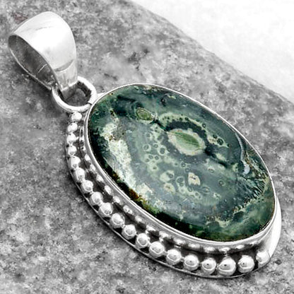 Natural Star Galaxy Jasper Pendant P-1326 SDP119760