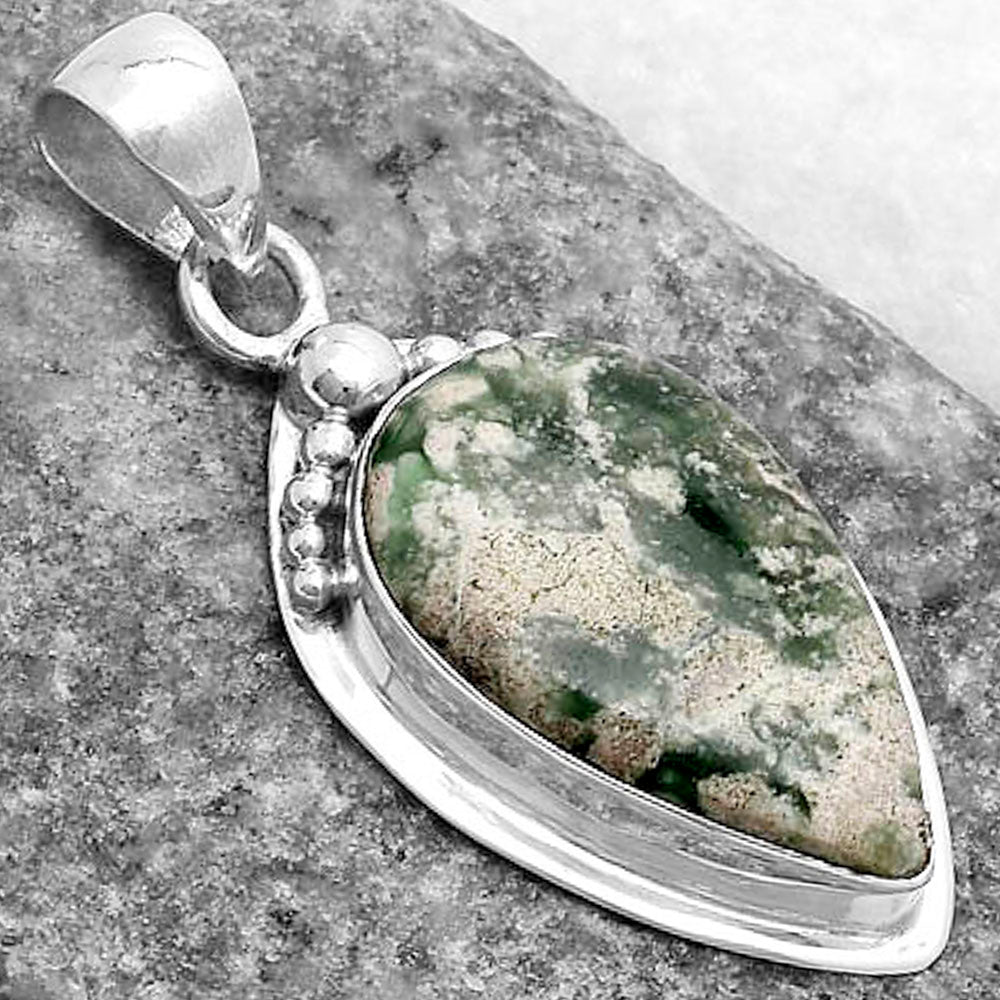 Natural Utah Variscite Pendant P-1350 SDP119775