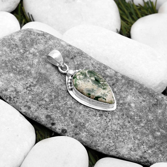 Natural Utah Variscite Pendant P-1350 SDP119775
