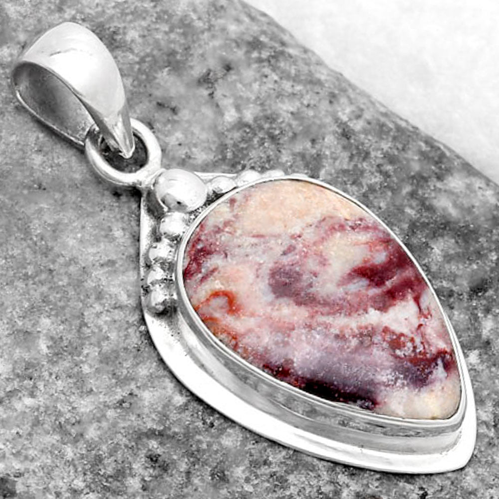Natural Indian Blanket Jasper Pendant P-1350 SDP119787