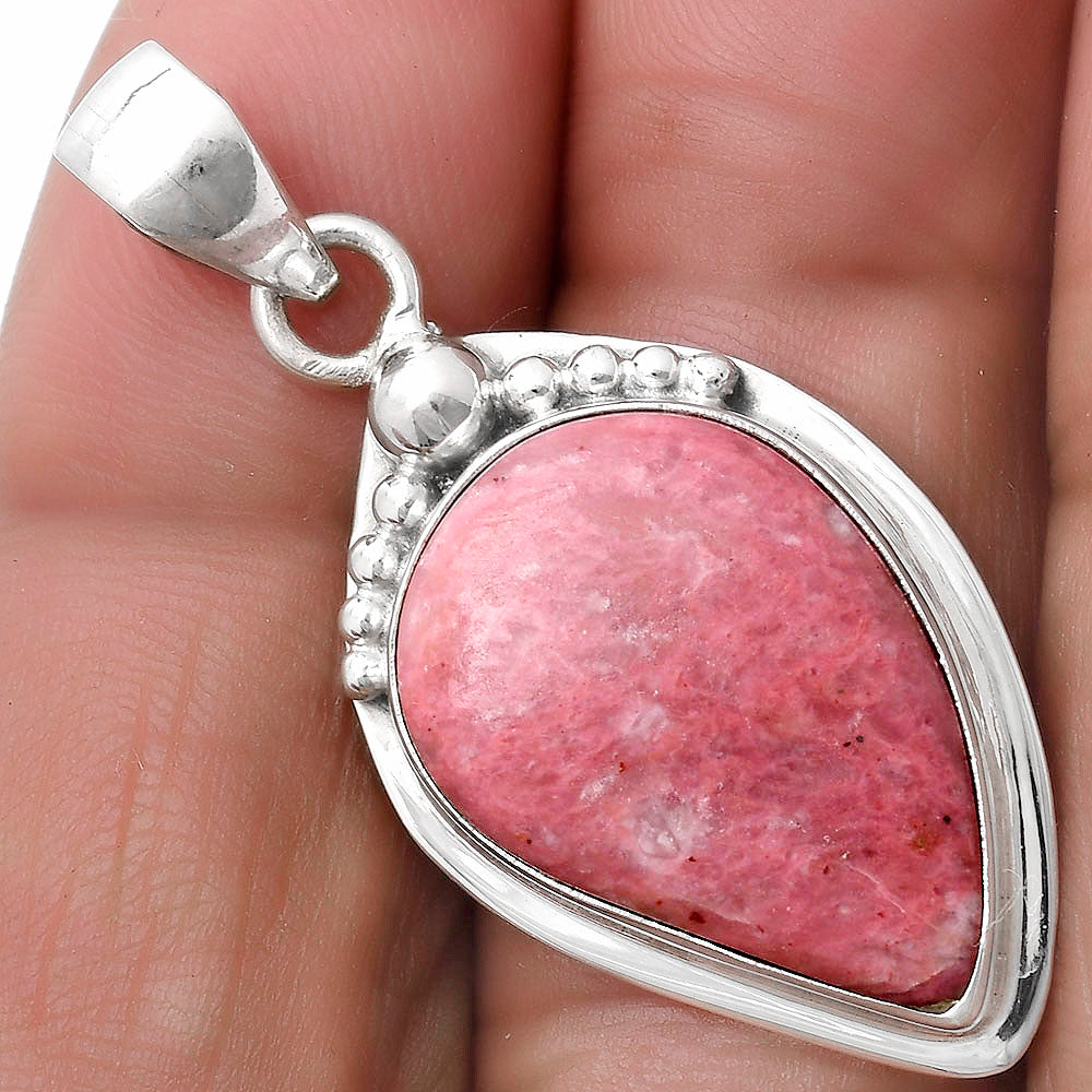 Natural Pink Tulip Quartz Pendant P-1350 SDP119792