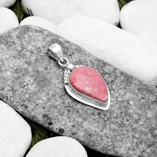 Natural Pink Tulip Quartz Pendant P-1350 SDP119792