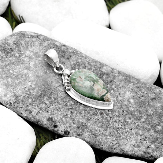 Natural Utah Variscite Pendant P-1350 SDP119801