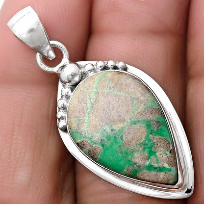 Natural Utah Variscite Pendant P-1350 SDP119809