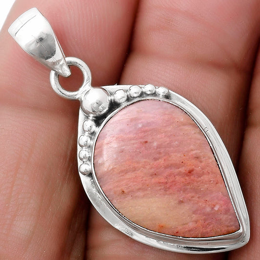 Natural Pink Tulip Quartz Pendant P-1350 SDP119817