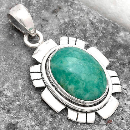 Natural Paraiba Amazonite Pendant P-1179 SDP119957