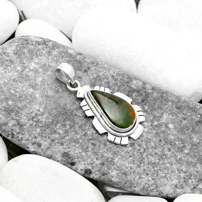 Natural Chrome Chalcedony Pendant P-1179 SDP119972